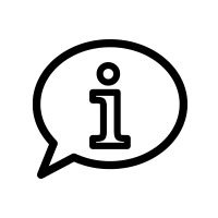 Icon Sprechblase Ausrufezeichen
